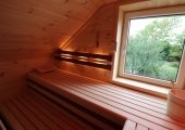 Sauna mit Dachschräge 18