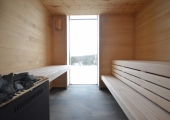 Sauna mit Fenster 22
