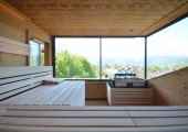 Sauna mit Fenster 6