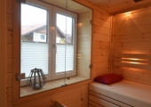 Sauna mit Fenster 7